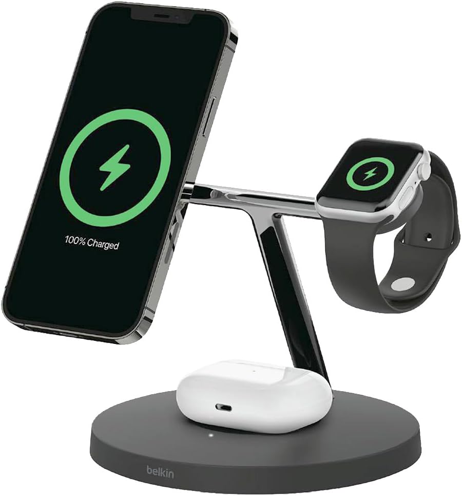 Belkin MagSafe 3-in-1 Wireless Charging Stand
