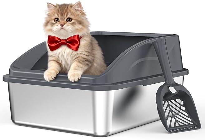 Small Stainless Steel Litter Box