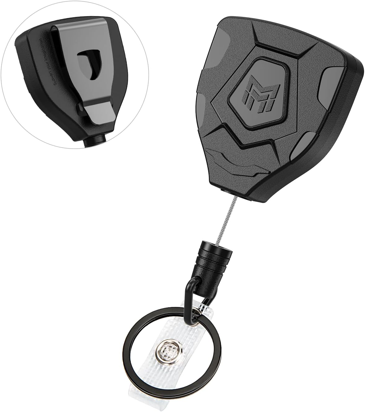 Heavy Duty Retractable Badge Reel Keychain
