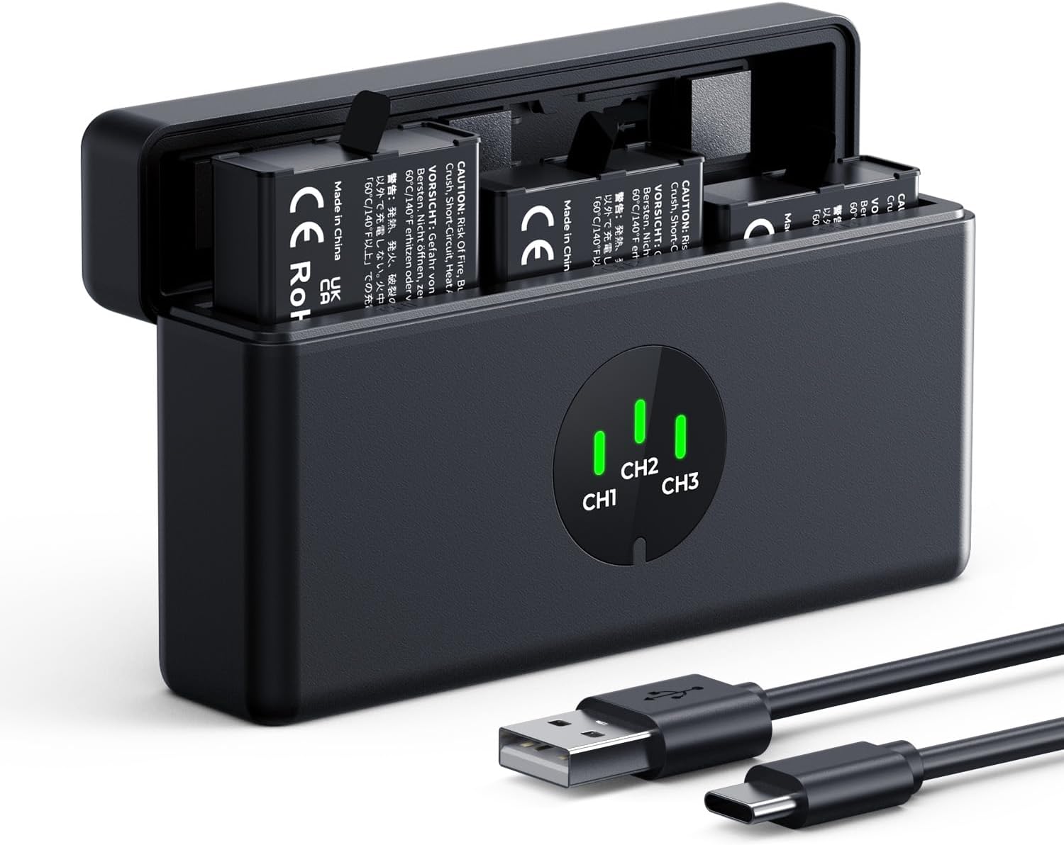 K&F Concept Osmo Action Battery Charger Set