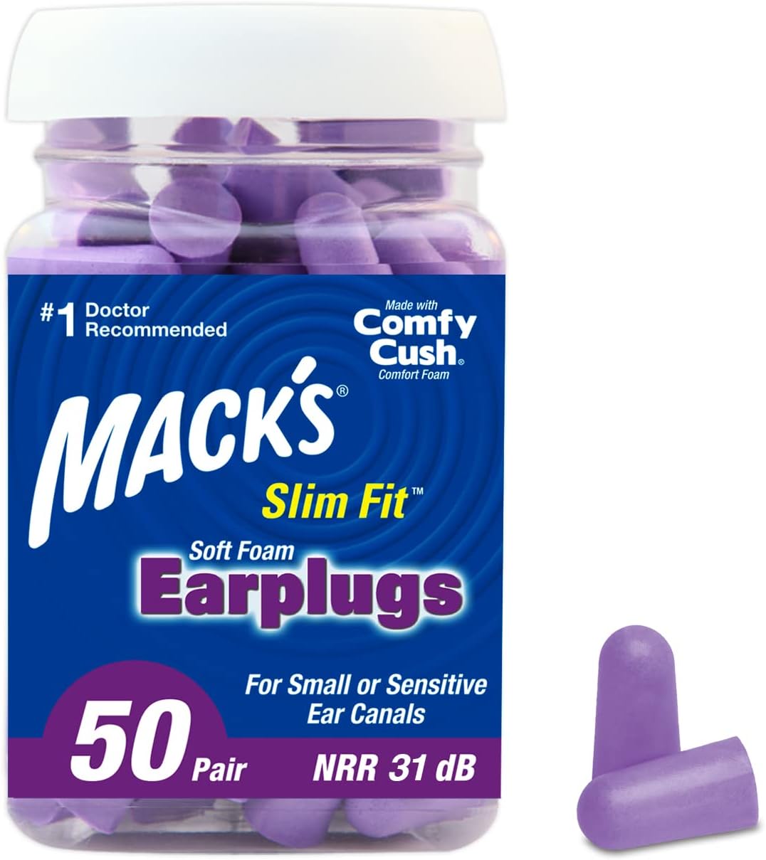 Mack's Slim Fit Soft Foam Earplugs