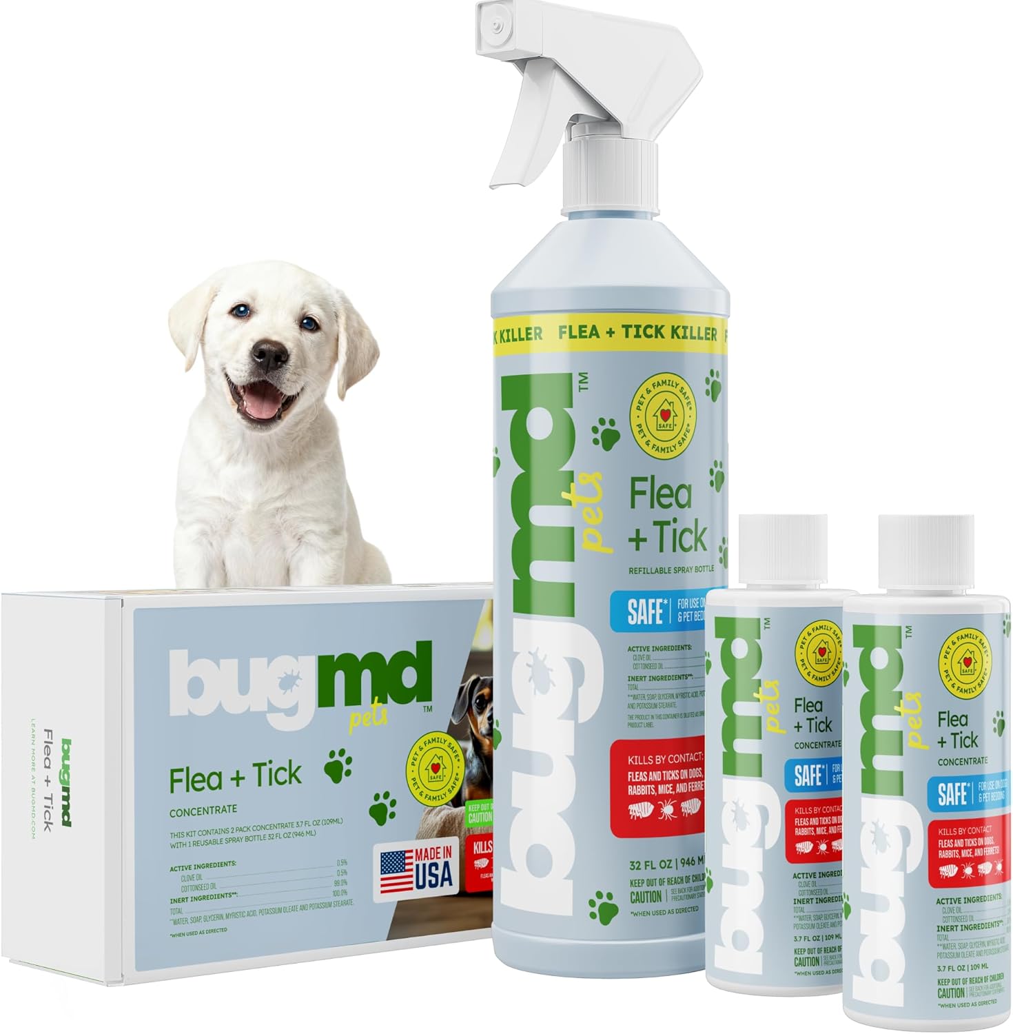 BugMD Flea and Tick Concentrate