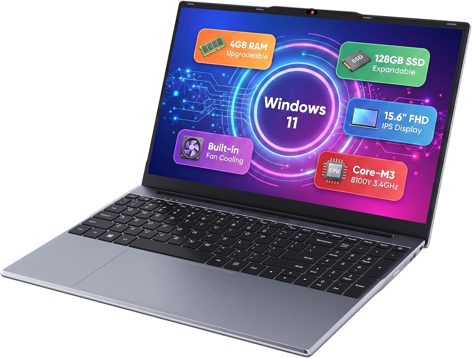 OTVOC Laptop 15.6 inch