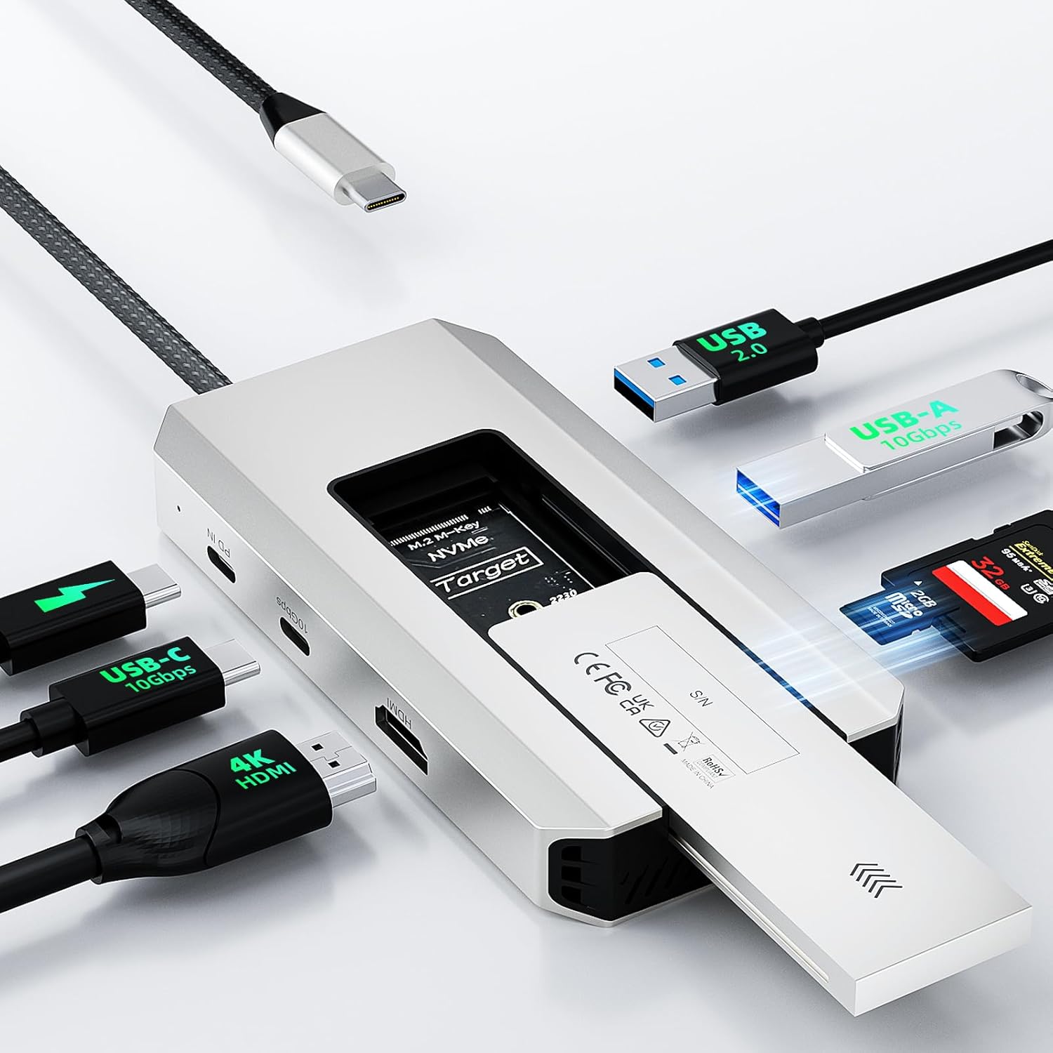 Minthouz USB C Docking Station