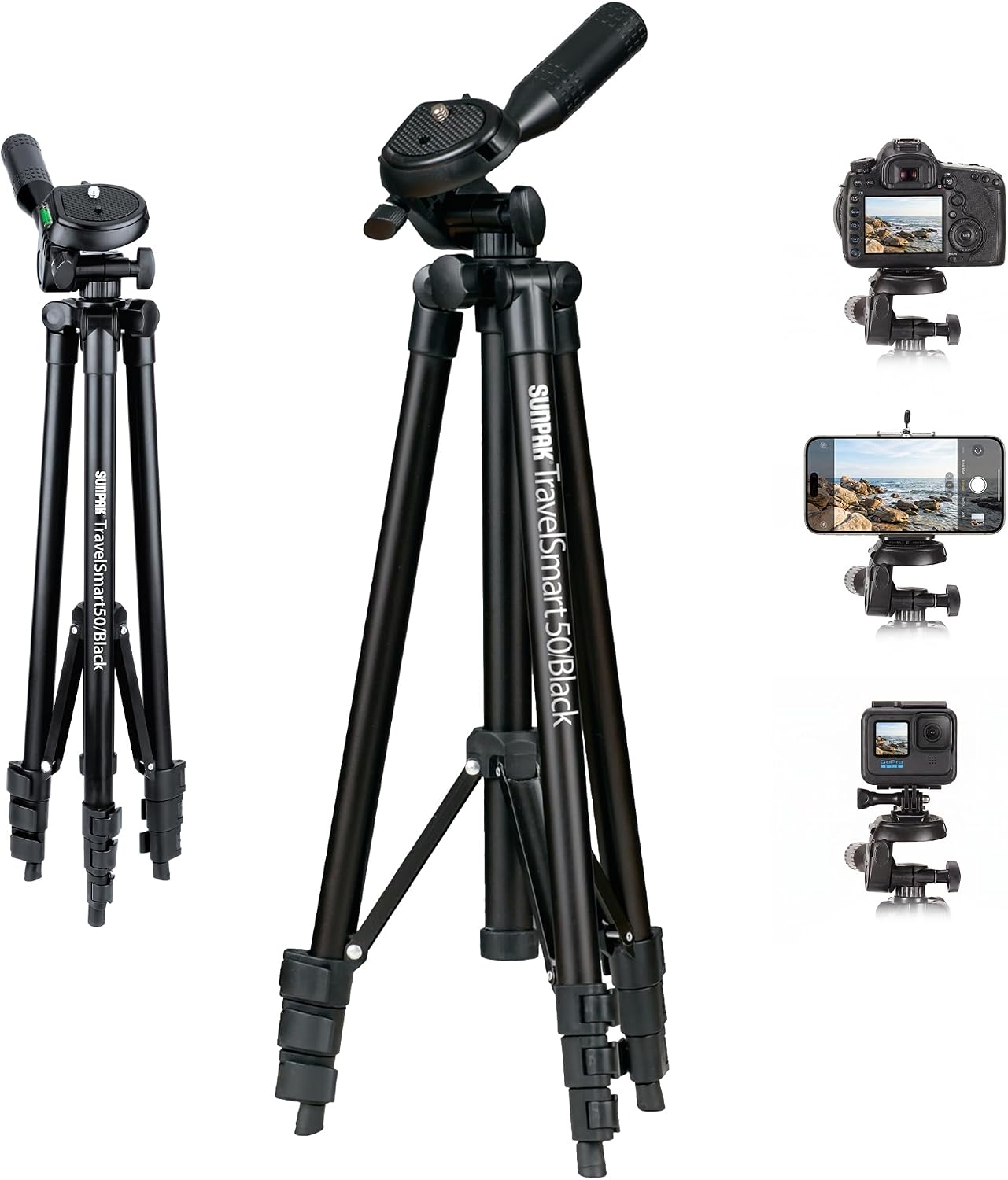 Sunpak TravelSmart 50 Travel Tripod