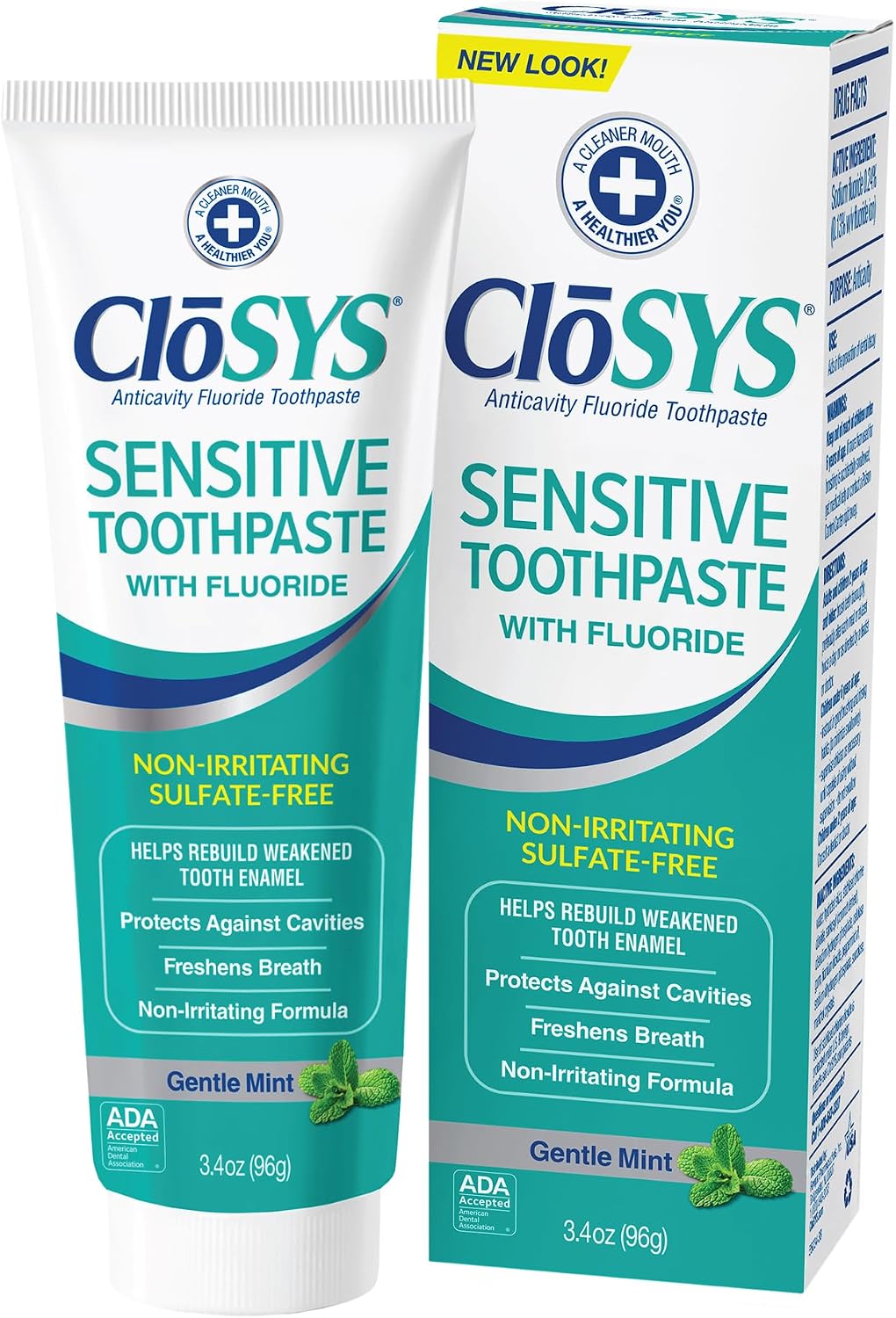 CloSYS Fluoride Toothpaste Travel Size
