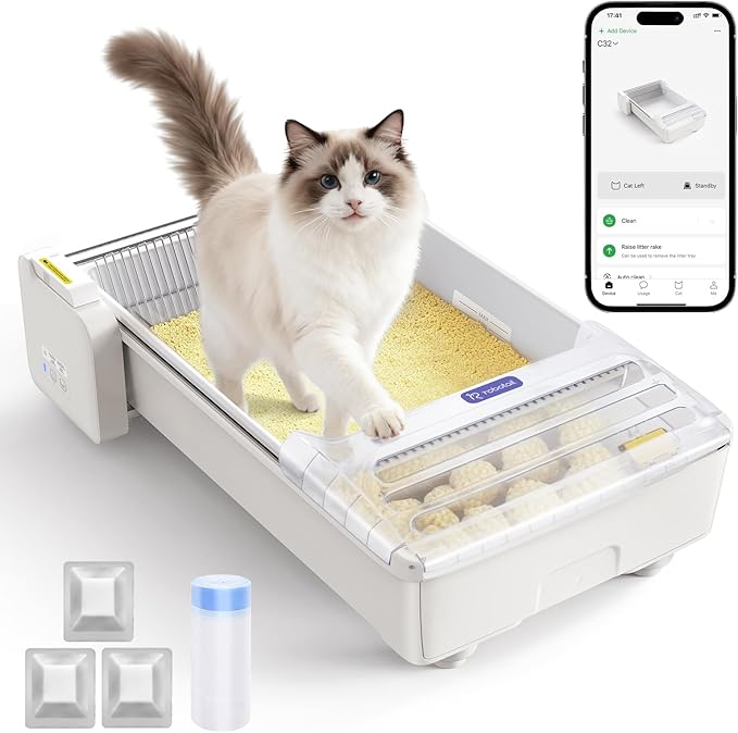 Robotail Open Top Automatic Litter Box