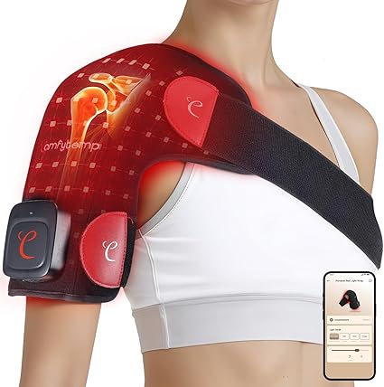 Comfytemp Cordless Red Light Therapy Shoulder Wrap
