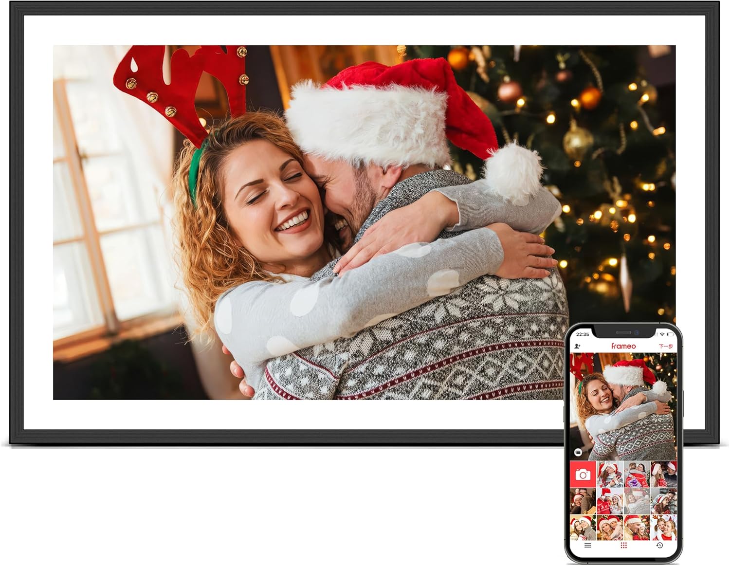 WiFi Digital Picture Frame by FLYRUIT