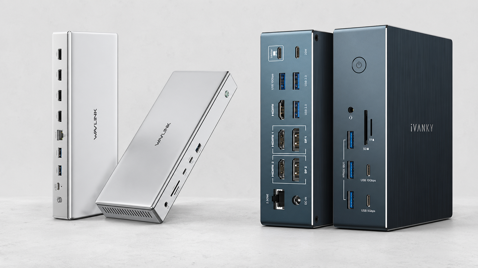 WAVLINK Pro Docking Station vs iVANKY FusionDock Pro 2: Best Mac Dock Compared
