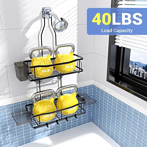 Product panel showing the Aitatty caddy rated for a 40-pound load capacity