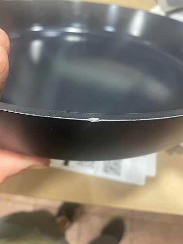 Customer photo showing pan's non-stick surface in action