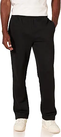 Amazon Essentials Men's Fleece Open Bottom Sweatpants Review: Comfort Meets Affordability