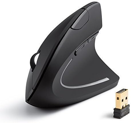Bottom of the Anker mouse with the 2.4 GHz USB receiver compartment