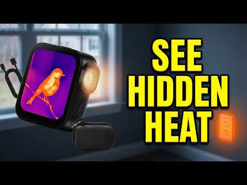 ANXTECH AD19 Mini Thermal Imaging Camera Review: Affordable Heat Detection for Homeowners