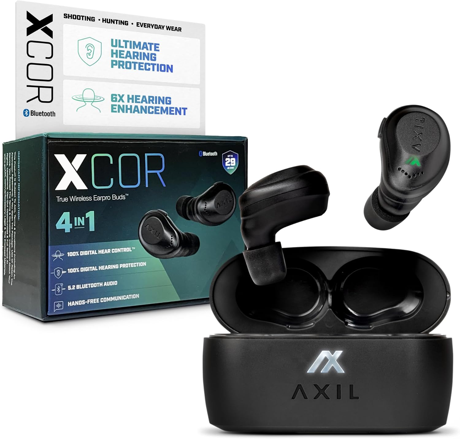 AXIL XCOR PRO Wireless Earbuds Review: Hearing Protection That Streams