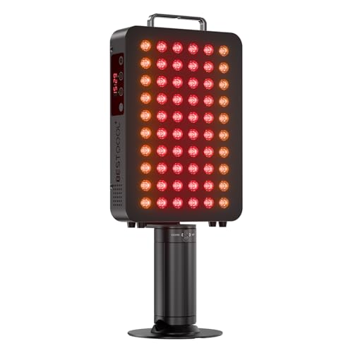 BestQool Red Light Therapy Panel showing six wavelengths in a single dual-chip array