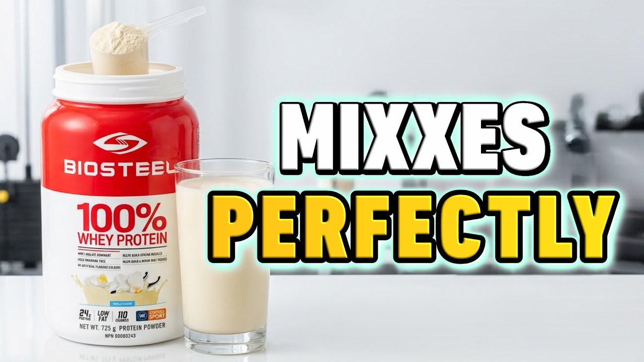 BioSteel 100% Whey Protein Review: Taste, Mixability, and Value Tested