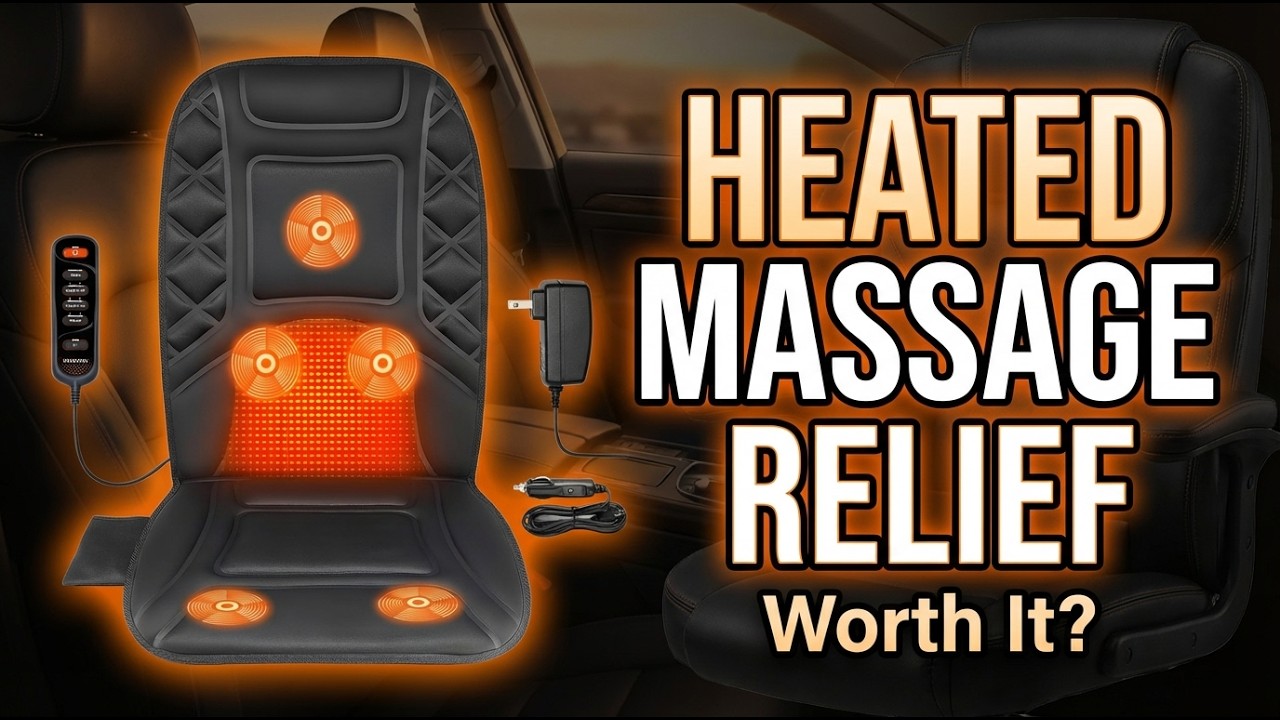 CARSHION Back Massager with Heat Review: Vibration Therapy on a Budget