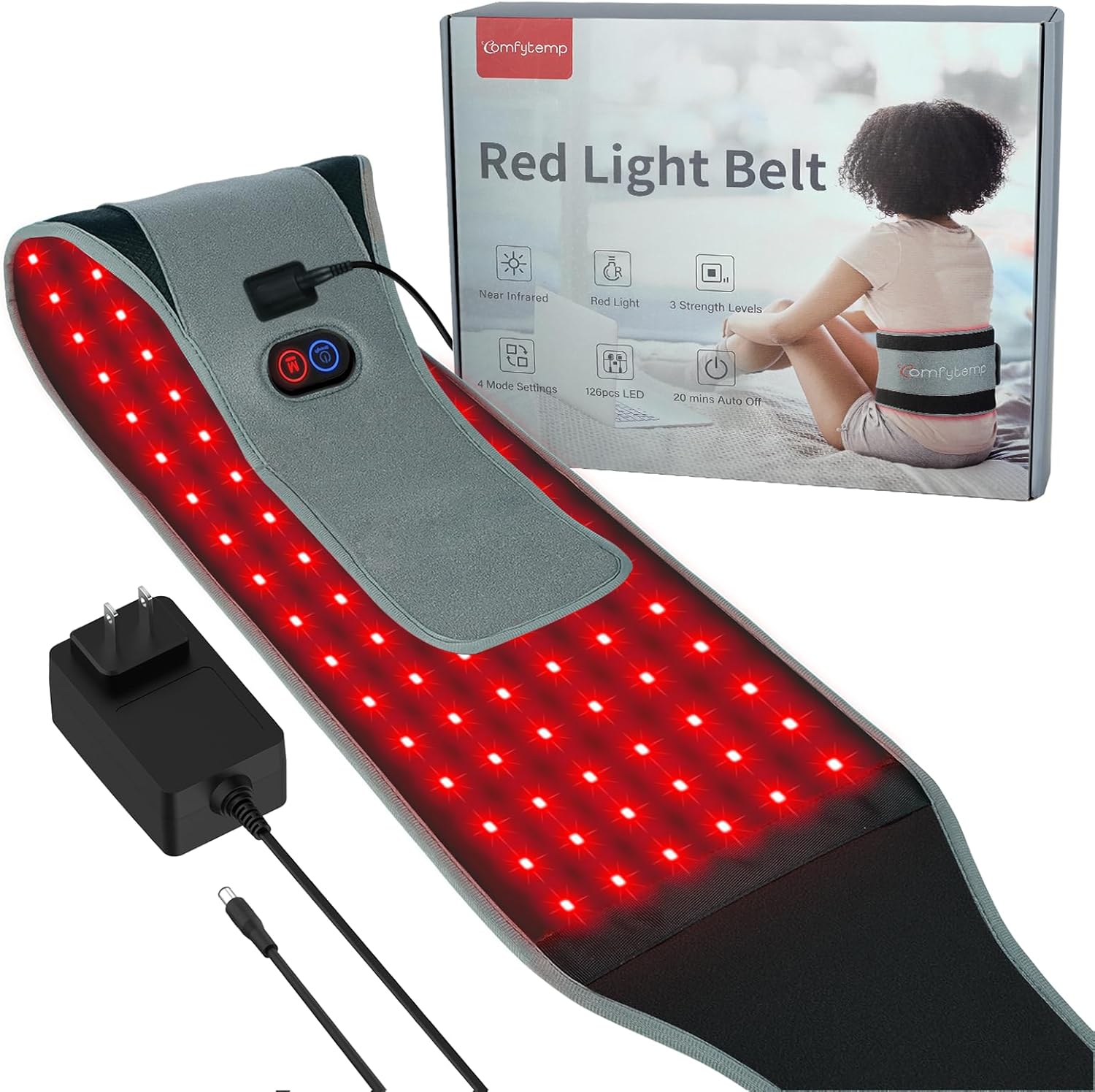 Comfytemp Red Light Therapy Belt Review: At-Home Pain Relief That Actually Wraps Where It Hurts