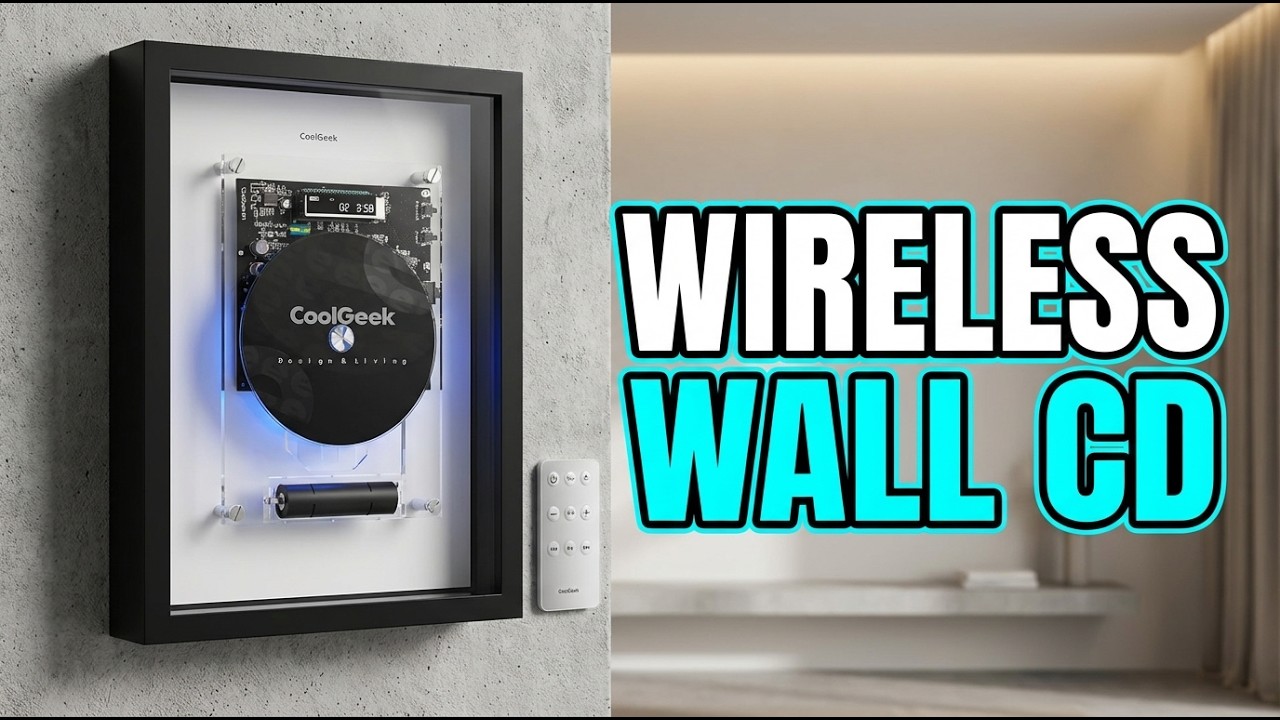 CoolGeek M1 Vertical CD Player Review: Where Music Meets Industrial Art