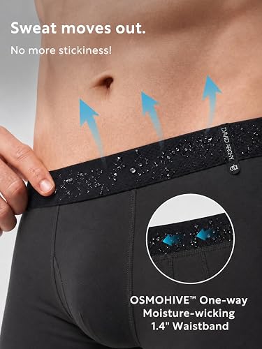 Close-up of the DAVID ARCHY moisture-wicking waistband