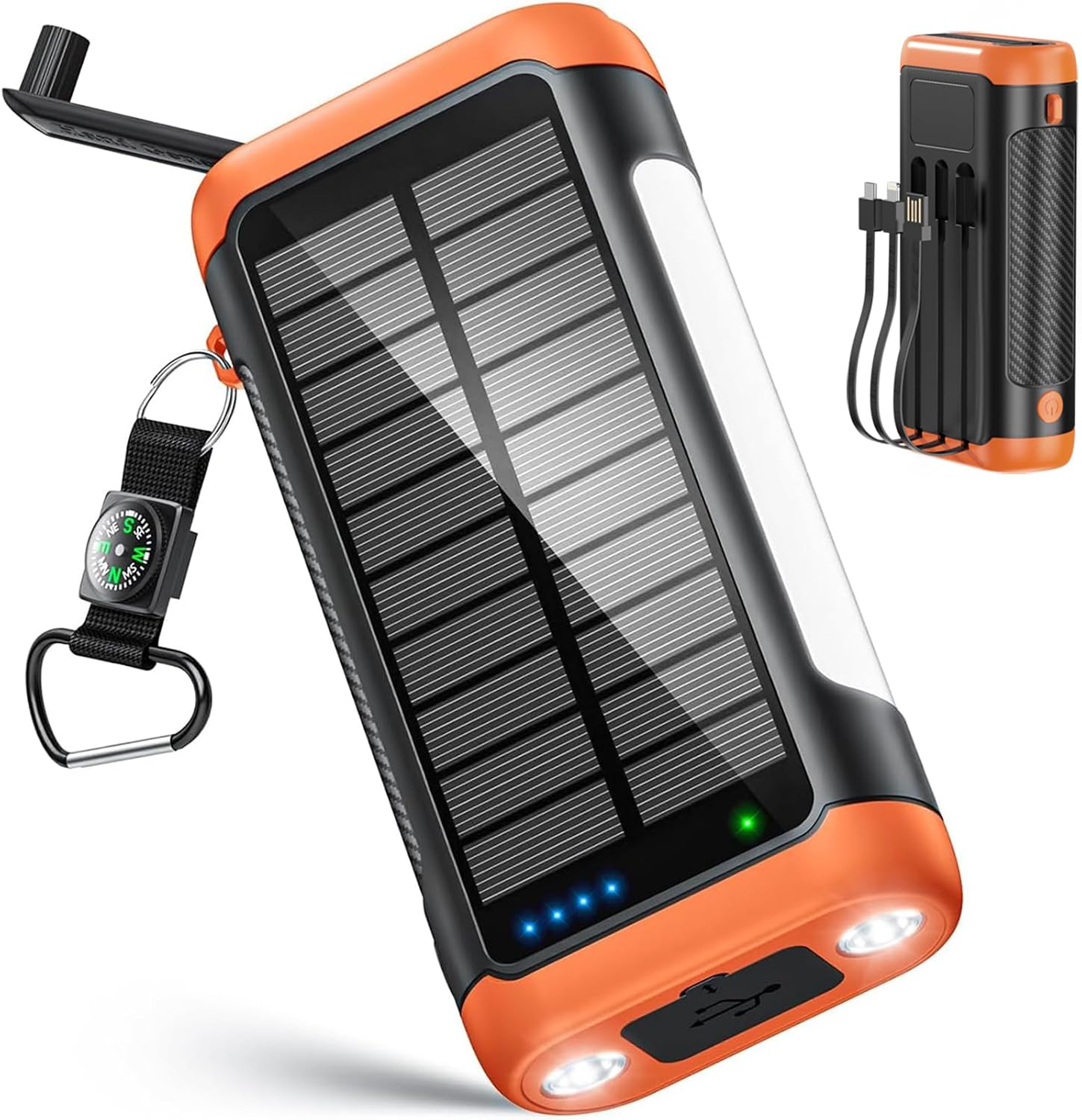 DJKK Solar Power Bank 66800mAh Review: Off-Grid Backup