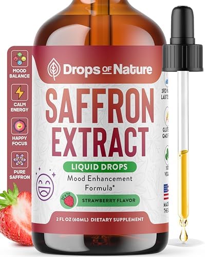 Drops of Nature Saffron Liquid Drops Review: Easy Saffron Without the Pills