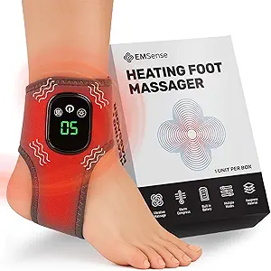 EMSense Triple Therapy Foot Massager Review: Heat, Vibration, and Compression Tested