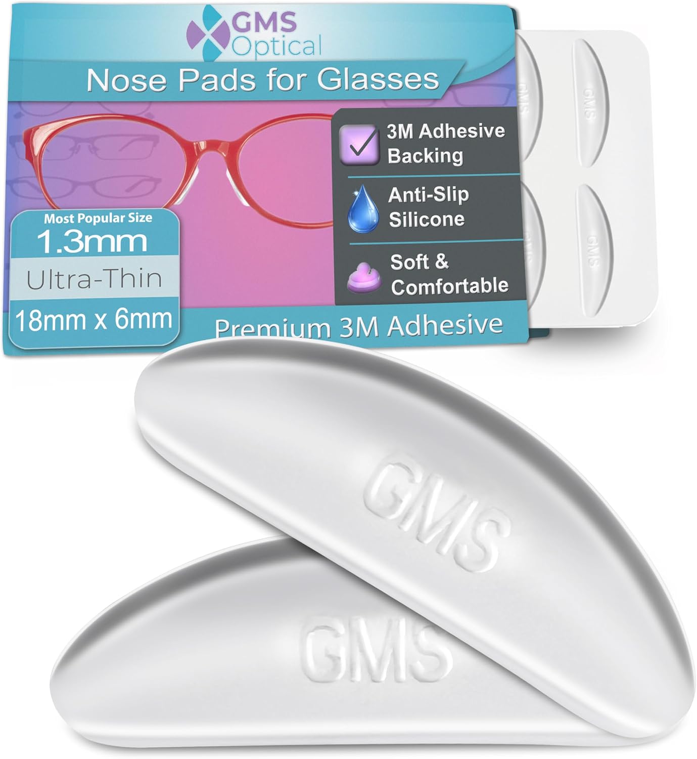 GMS Optical Silicone Nose Pads Review: Stop the Slide