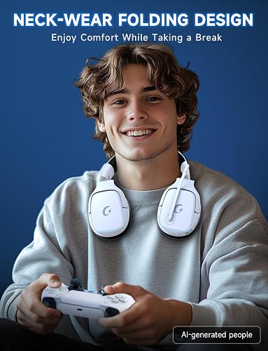 Close-up of the Gvyugke Captain 780 ear cup controls and rotating boom mic