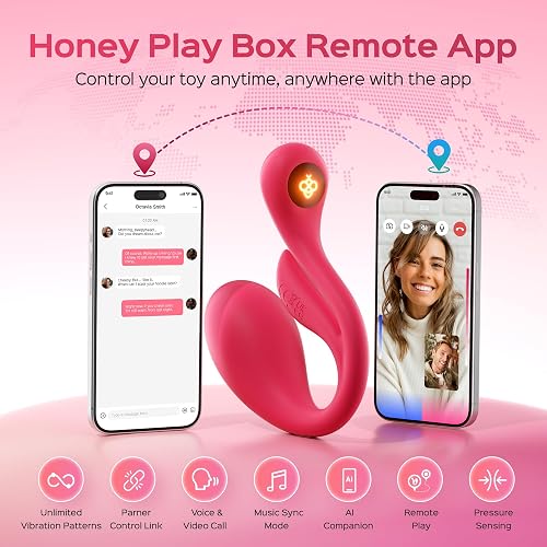 HoneyPlayBox Vibrosa Mini wearable egg vibrator shown in the palm of a hand
