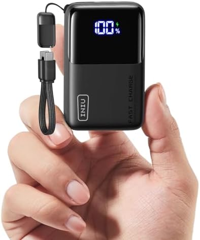 INIU Mini detachable USB-C lanyard cable detail