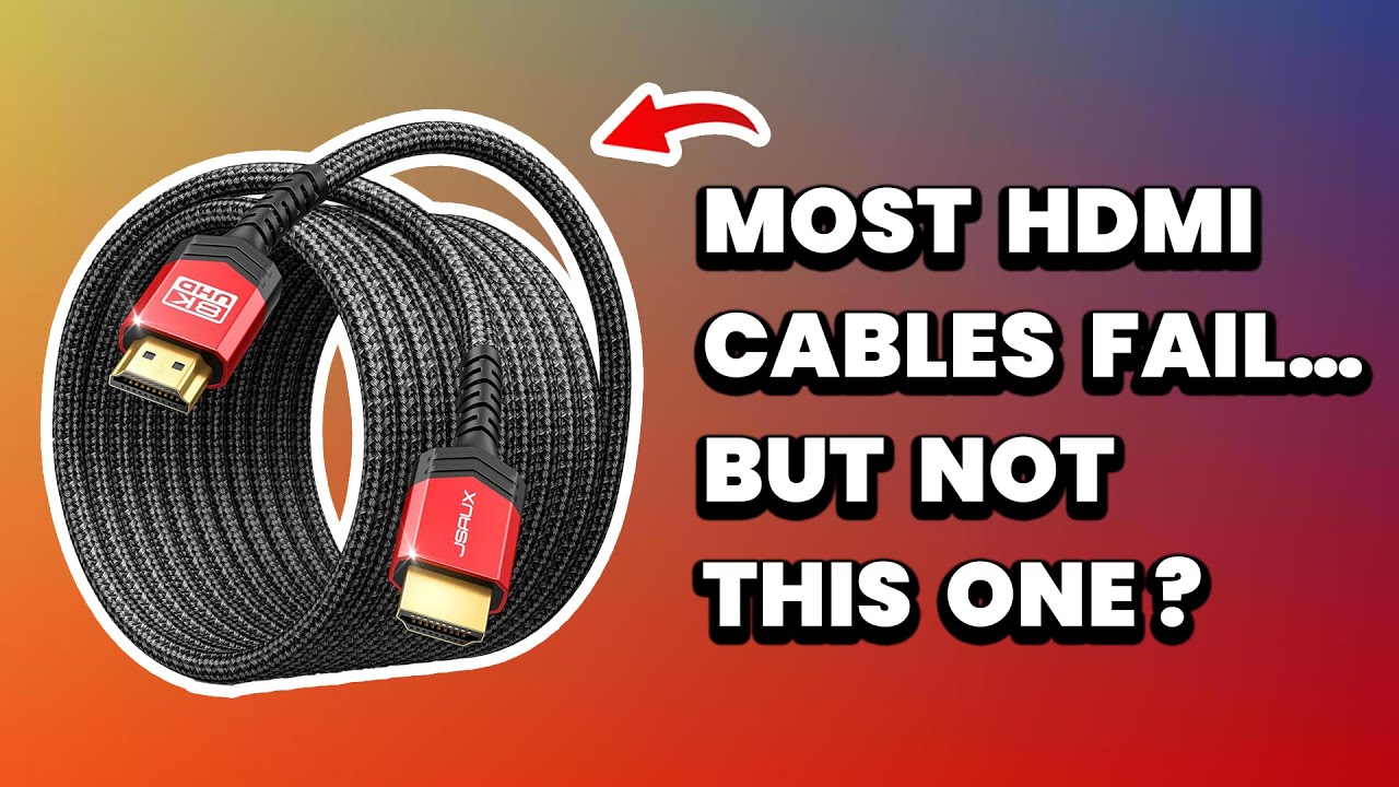JSAUX 8K HDMI 2.1 Cable Review: High-Quality Cables That Actually Work