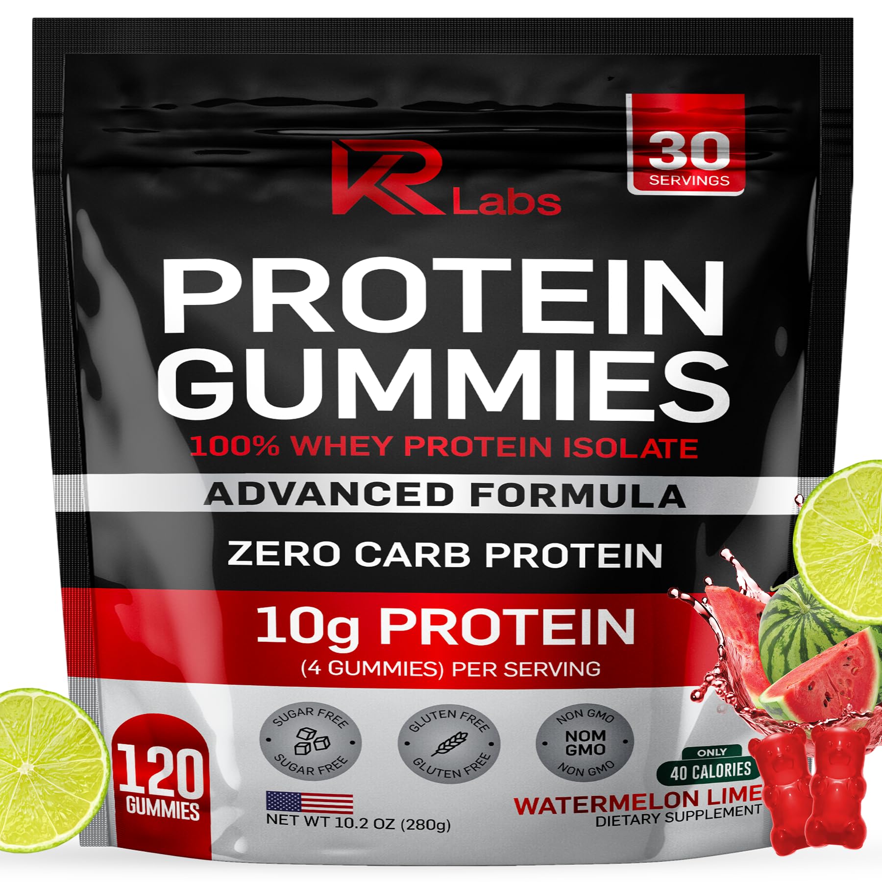 KR Labs Protein Gummies Review: 10g of Whey Isolate That Tastes Like Candy