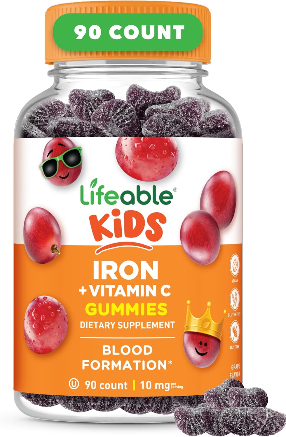 Lifeable Kids Iron Gummies 10mg Review: An Honest Look for Picky Eaters