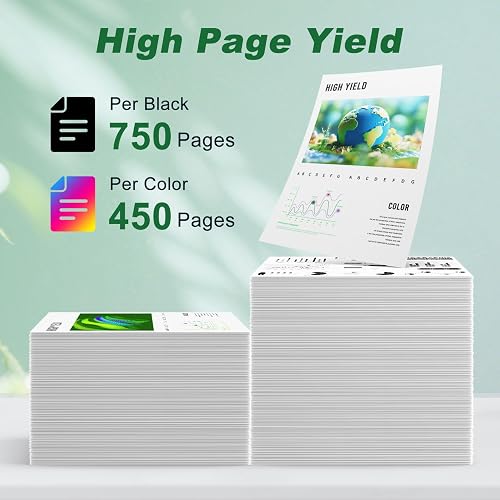 Customer photo showing printed output quality from the MYTONER 63XL cartridges