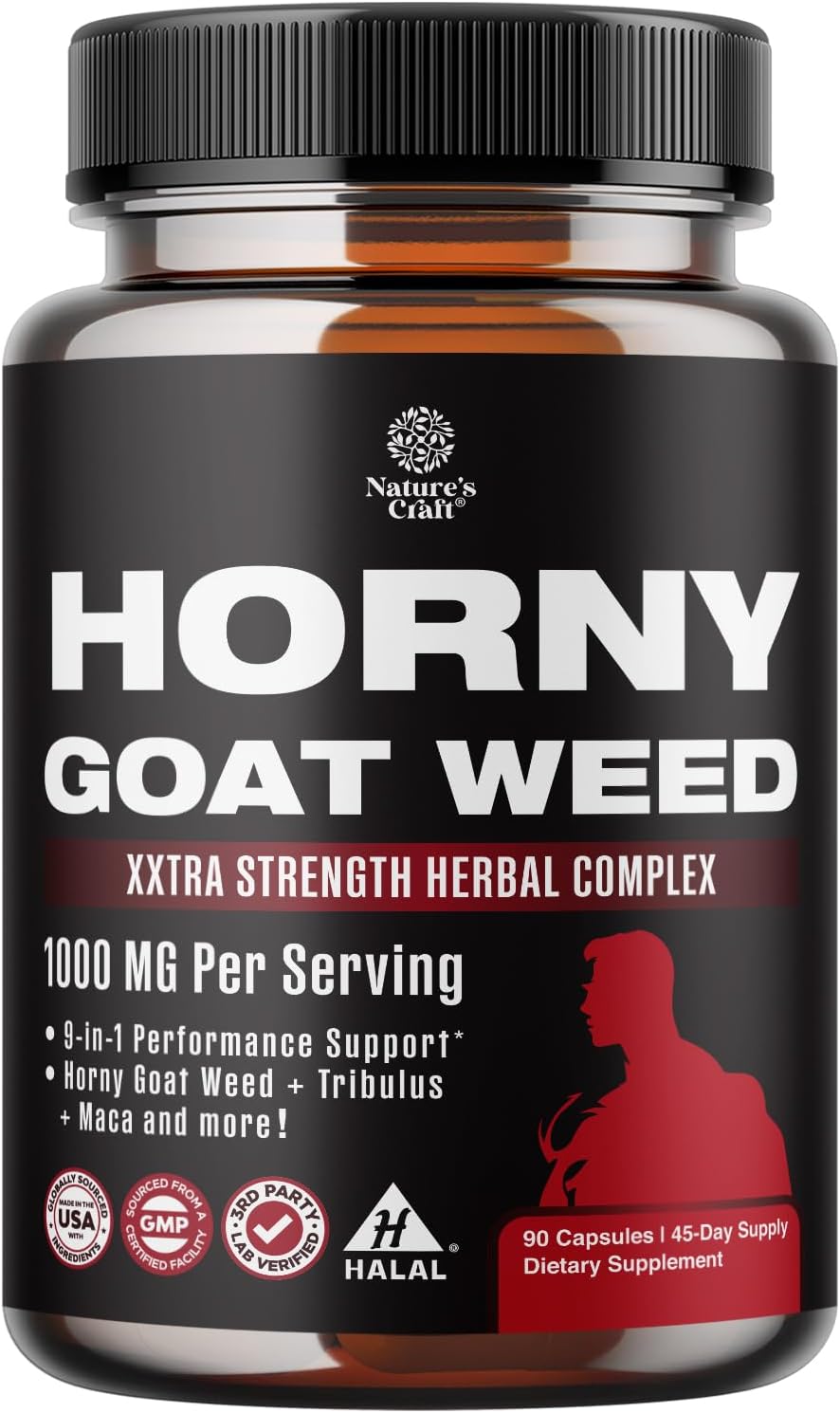 Natures Craft Horny Goat Weed Review: Is This 9-in-1 Male Formula Worth It?