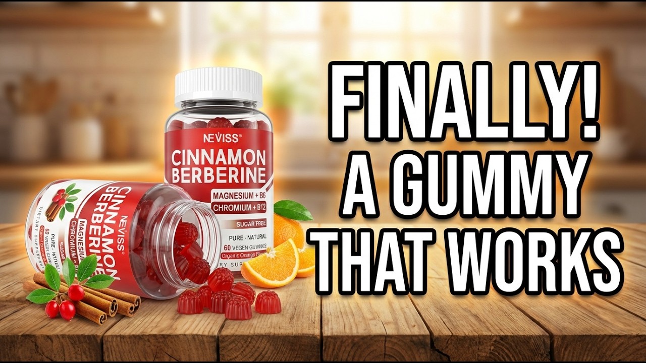 NEVISS Ceylon Cinnamon Berberine Gummies Review: A 9-in-1 Sugar-Free Supplement for Blood Sugar Support