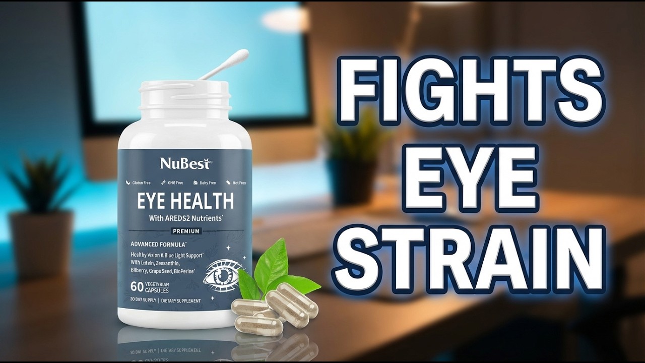 NuBest AREDS 2 Eye Vitamins Review: BioPerine-Boosted Vision Support Tested