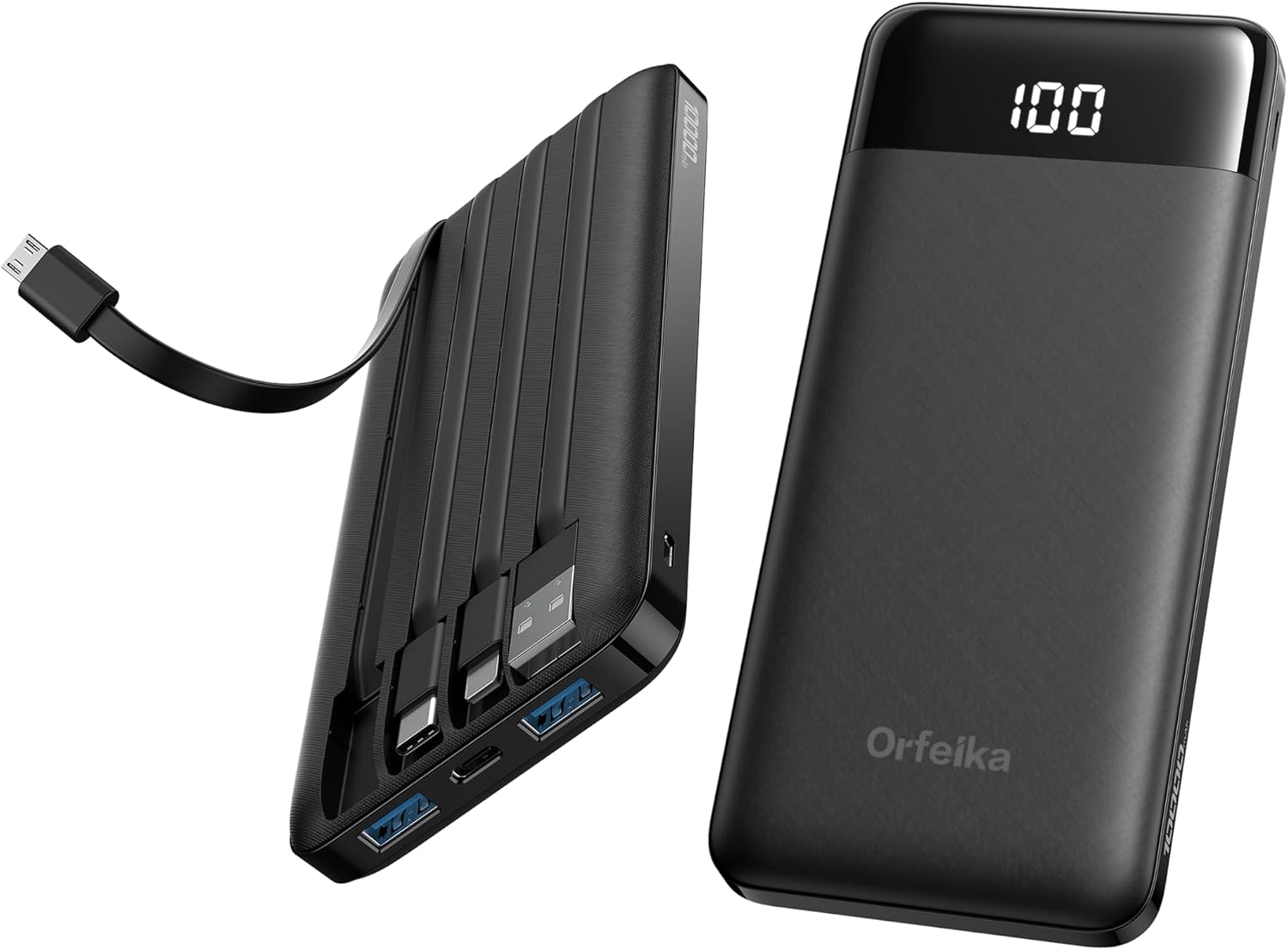 Orfeika 10000mAh Portable Charger Review: The Cable-Free Travel Companion