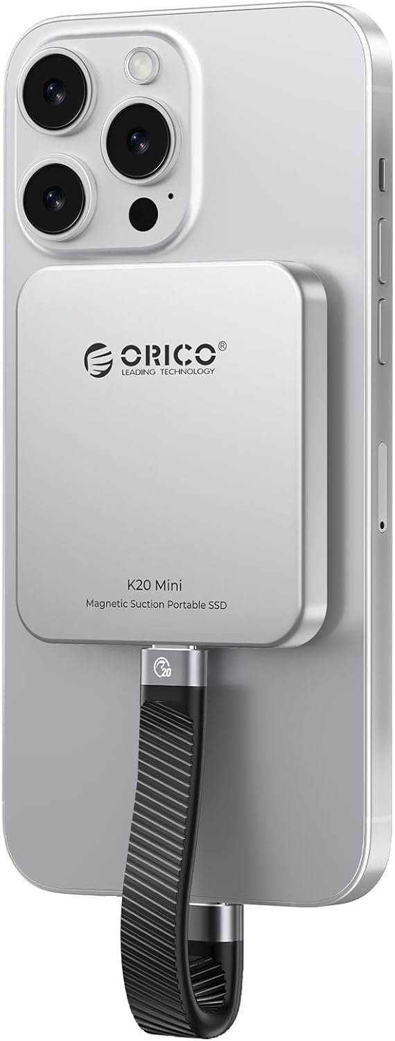 ORICO K20 1TB Magnetic Portable SSD Review: Tiny, Fast, and Phone-Ready