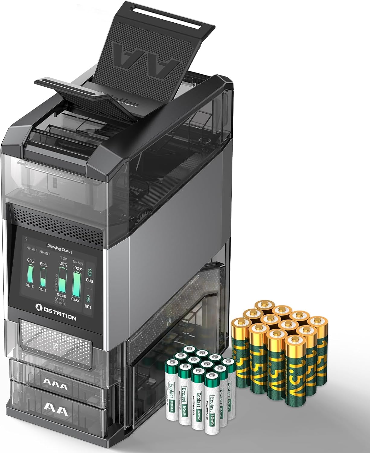 Ostation 2 Pro Battery Charger Review: A Smart 24-Cell Station That Sorts and Charges for You