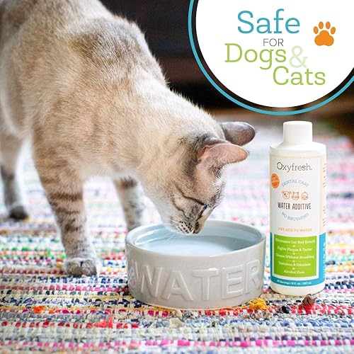 Oxyfresh Pet Dental Water Additive product detail and label