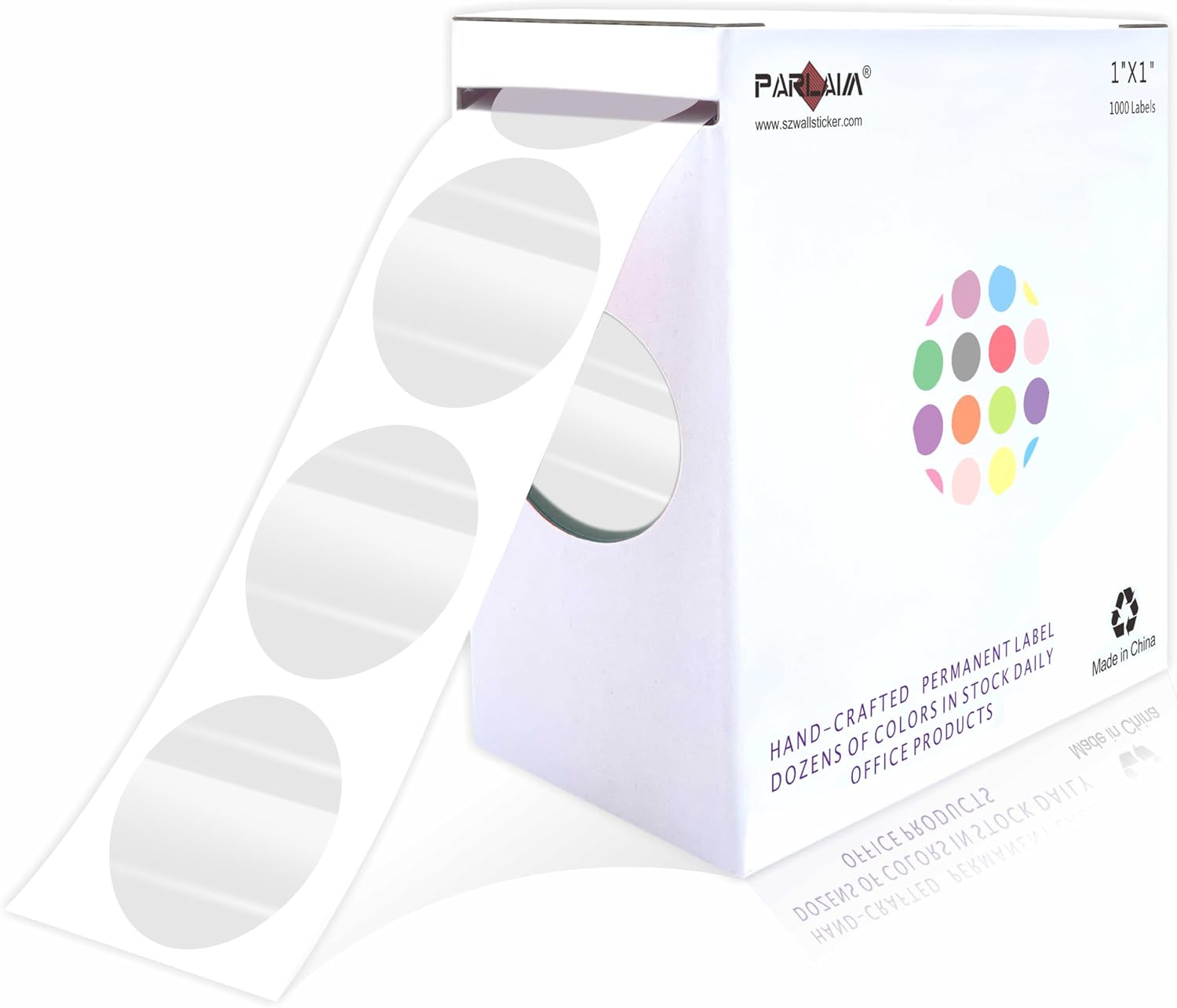 PARLAIM 1 Inch Clear Dot Stickers Review: 1,000 Invisible Seals