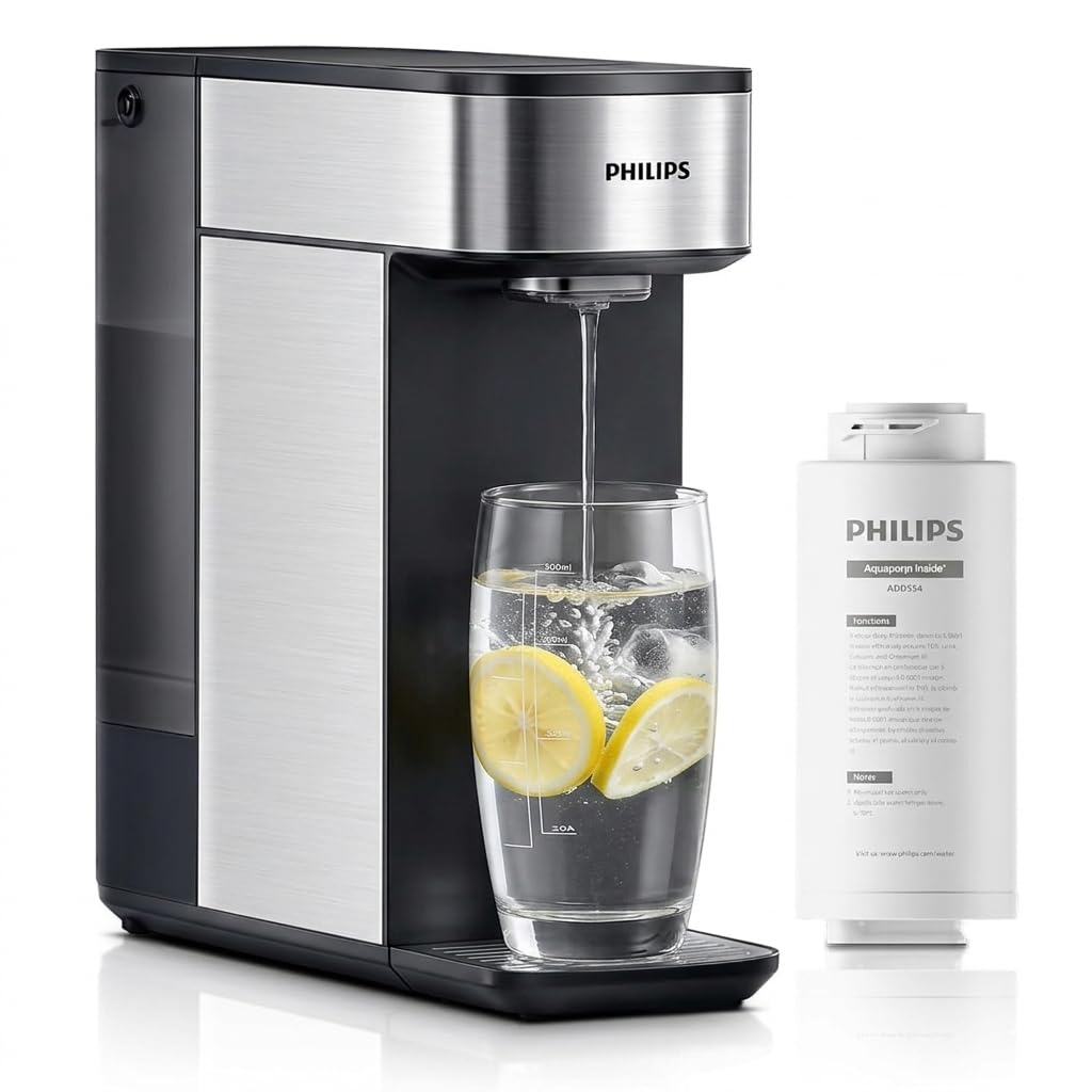 Philips Countertop Reverse Osmosis Water Filter Review: Plug-and-Play RO, Tested