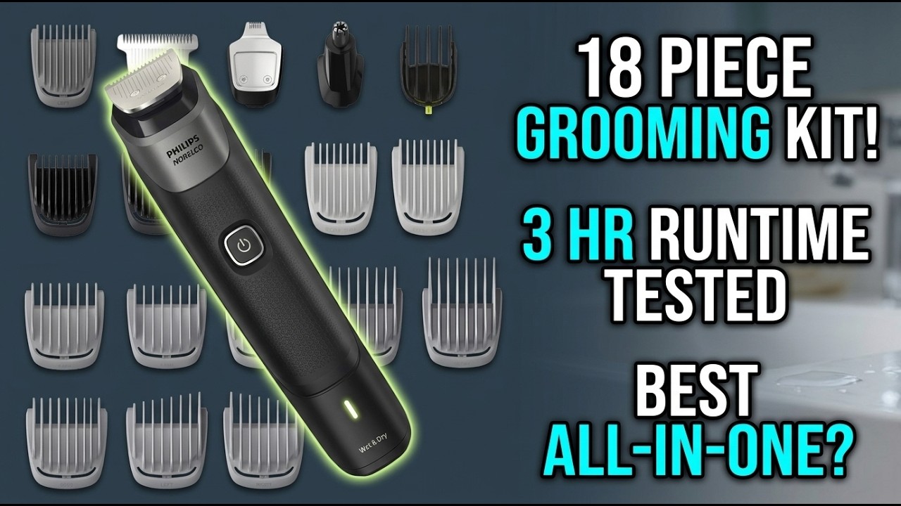 Philips Norelco Multigroom 5000 Series (MG5910/49) Review: 18 Tools, One Trimmer That Actually Holds Up