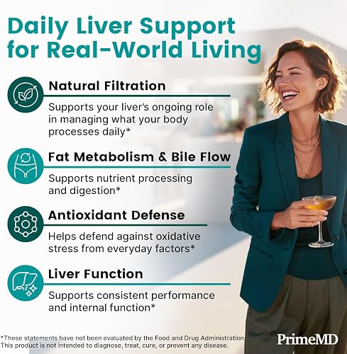 The 90-count bottle of PrimeMD liver support capsules