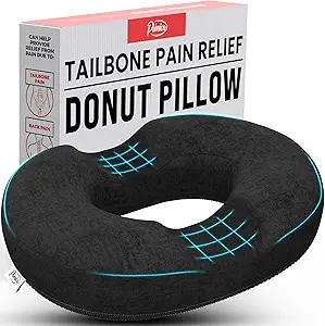 Primica Donut Pillow Review: Memory Foam Comfort for Tailbone Pain