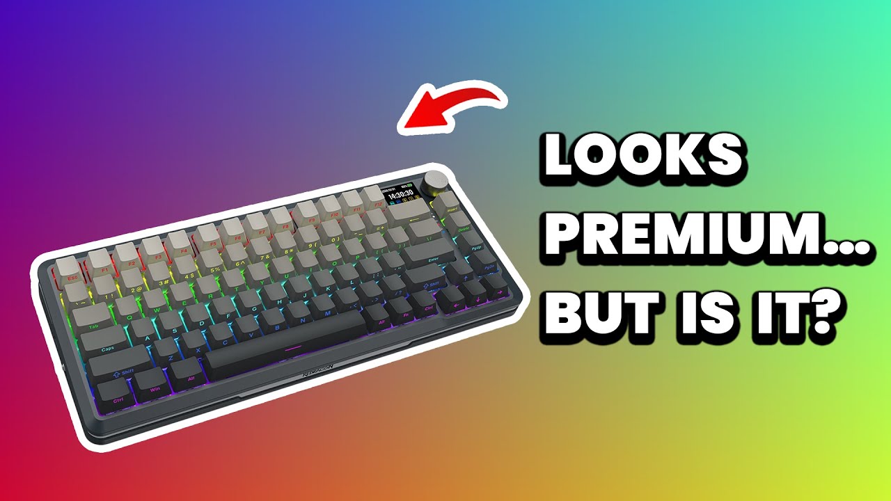 Redragon Flekact Pro K708 Wireless Mechanical Keyboard Review: Looks Premium, But Is It?